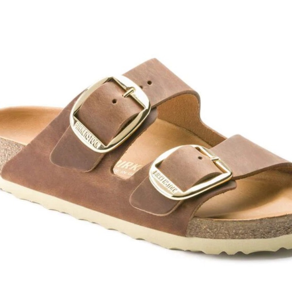 Birkenstock Arizona Big Buckle
Oiled Leather - Cognac
